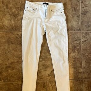Banana Republic Women's Crisp White Skinny cropped Jeans
